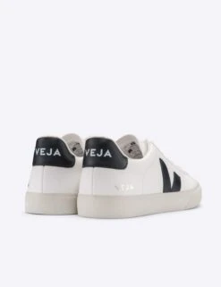 Veja Campo Leather - White Black -Elevate Fitwear Sales Store veja w campo chromefree leather trainers white black CP051537 3