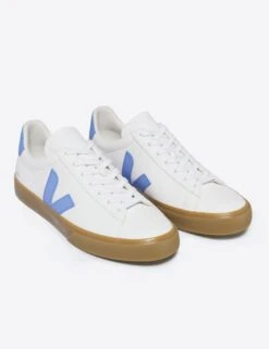 Veja Campo Leather - White Aqua Natural -Elevate Fitwear Sales Store veja w campo trainers white aqua natural CP0503645 3