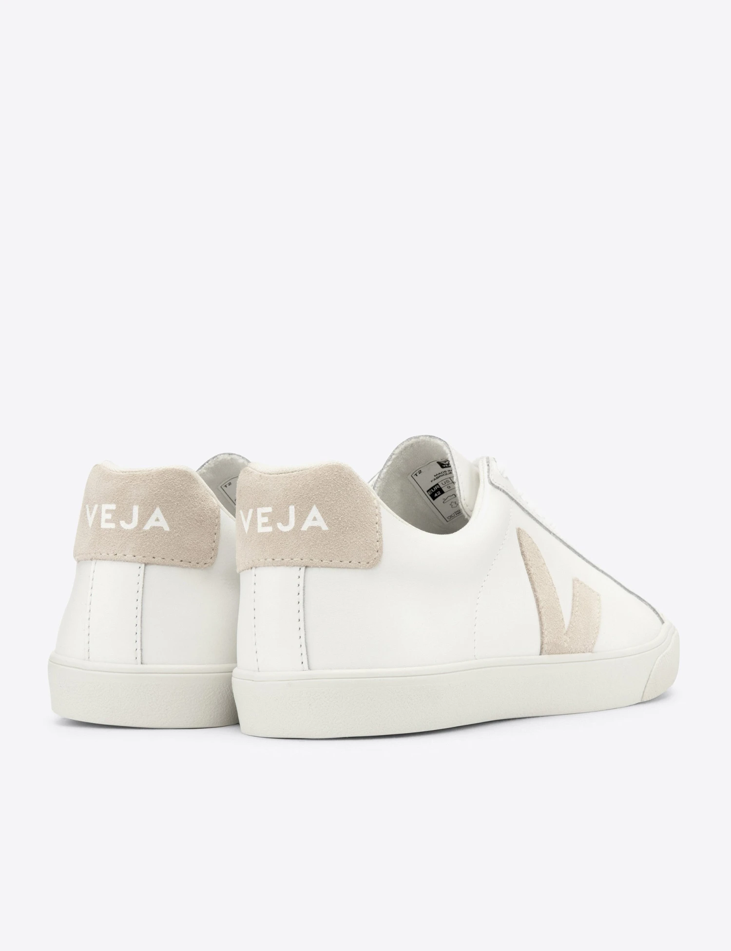 Veja Esplar Leather - Extra-White Sable 4 Veja Esplar Leather - Extra-White Sable - Image 4