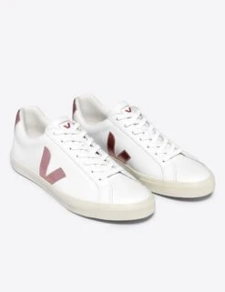 Veja Esplar Leather - White Nacre -Elevate Fitwear Sales Store veja w esplar leather trainers white nacre EO0203512 2