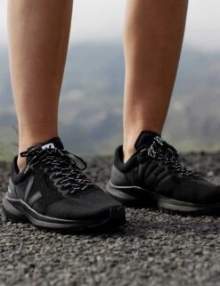 Veja Marlin V-Knit - Full Black -Elevate Fitwear Sales Store veja w marlin v knit trainers full black 1