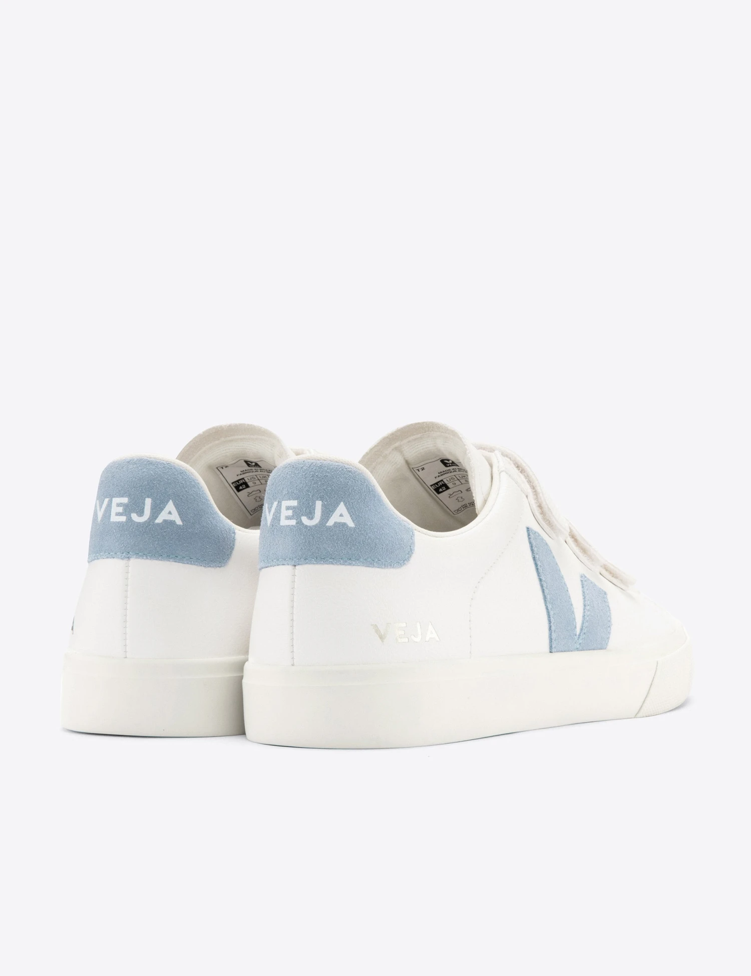 Veja Recife Leather - Extra-White Steel 4 Veja Recife Leather - Extra-White Steel - Image 4