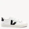 Veja Recife Leather - White Black