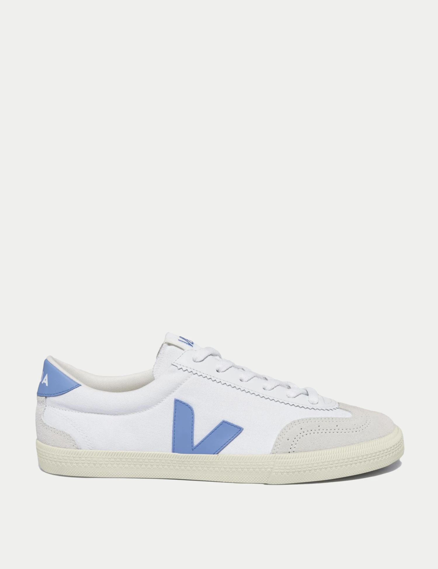 Veja Volley Canvas - White Aqua 1 Veja Volley Canvas - White Aqua
