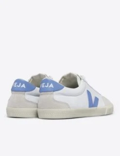 Veja Volley Canvas - White Aqua 6 Veja Volley Canvas - White Aqua -Elevate Fitwear Sales Store veja w volley canvas trainers white aqua VO0103648 4